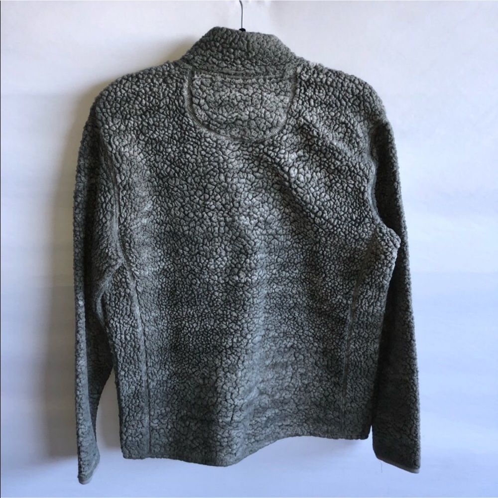 Southern Shirt Grey Sherpa Pullover Jacket - Picture 6 of 8
